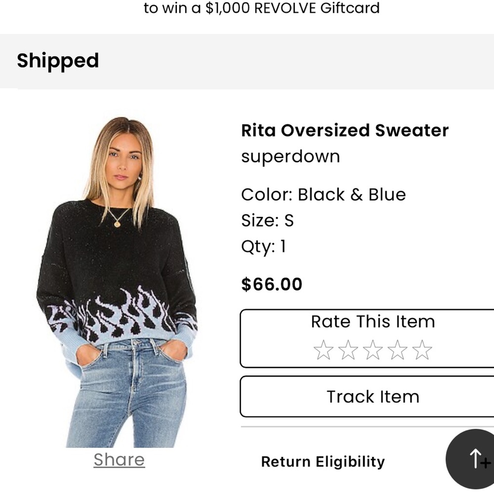 Superdown thick sweater
